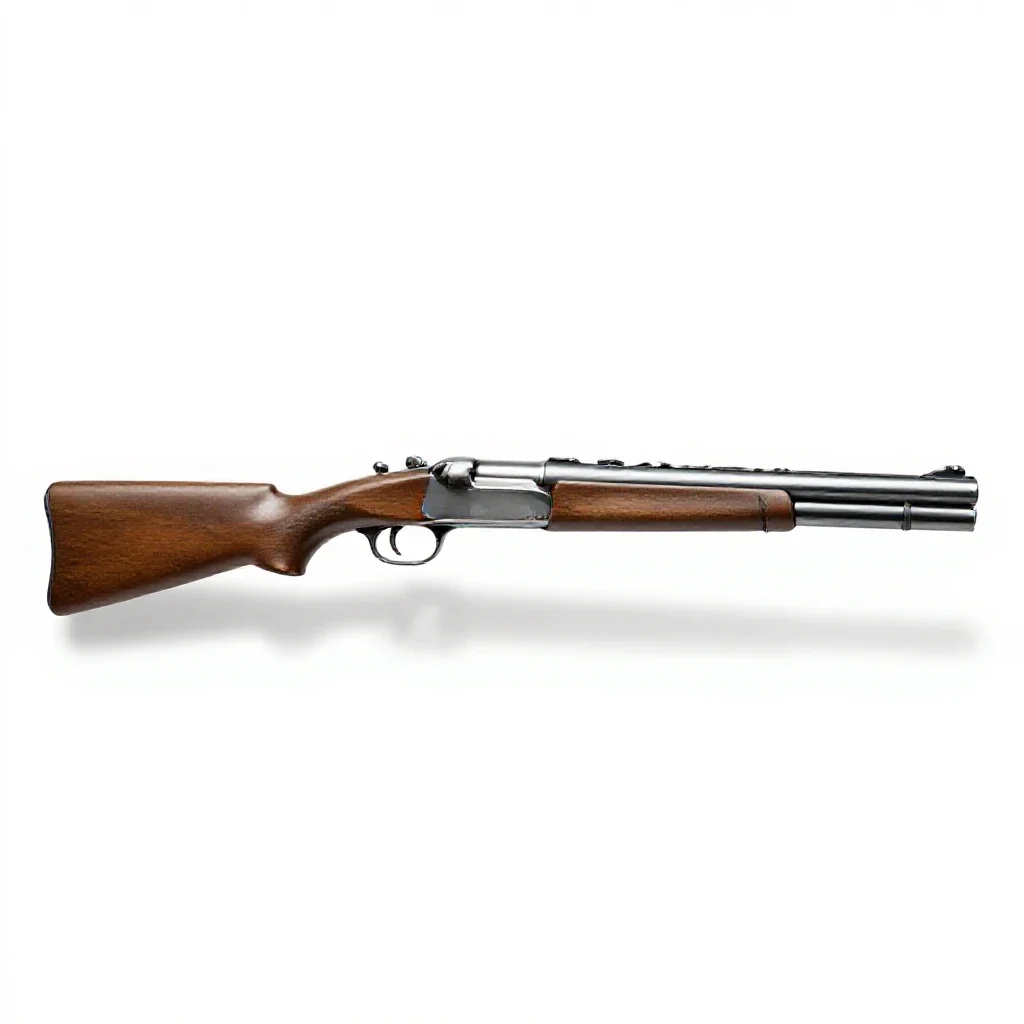 Muzzle loader isolated on a white background