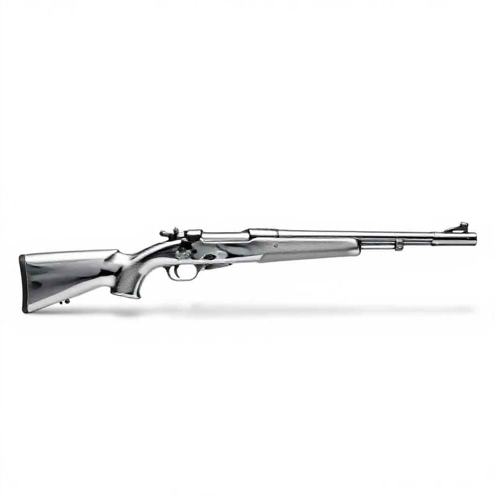 Rifle isolated on a white background