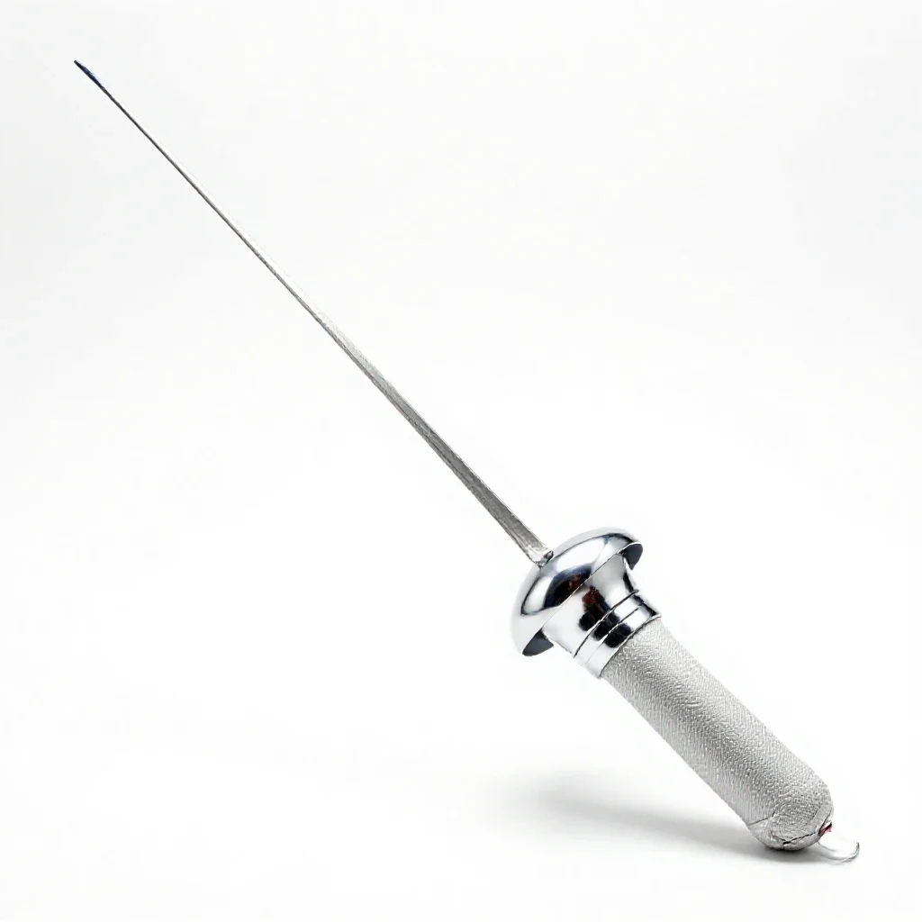 Saber isolated on a white background