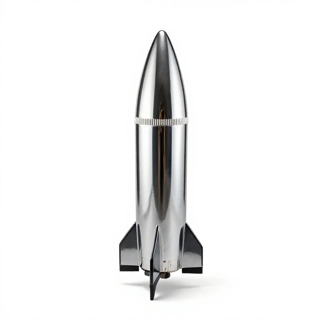 Space probe isolated on a white background