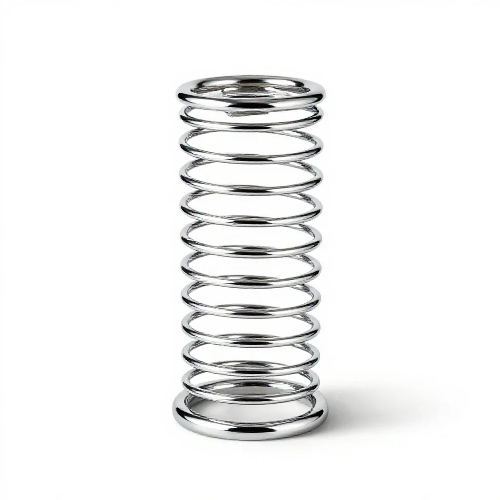 Bedspring isolated on a white background