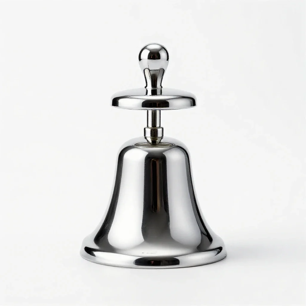 Bell jar isolated on a white background