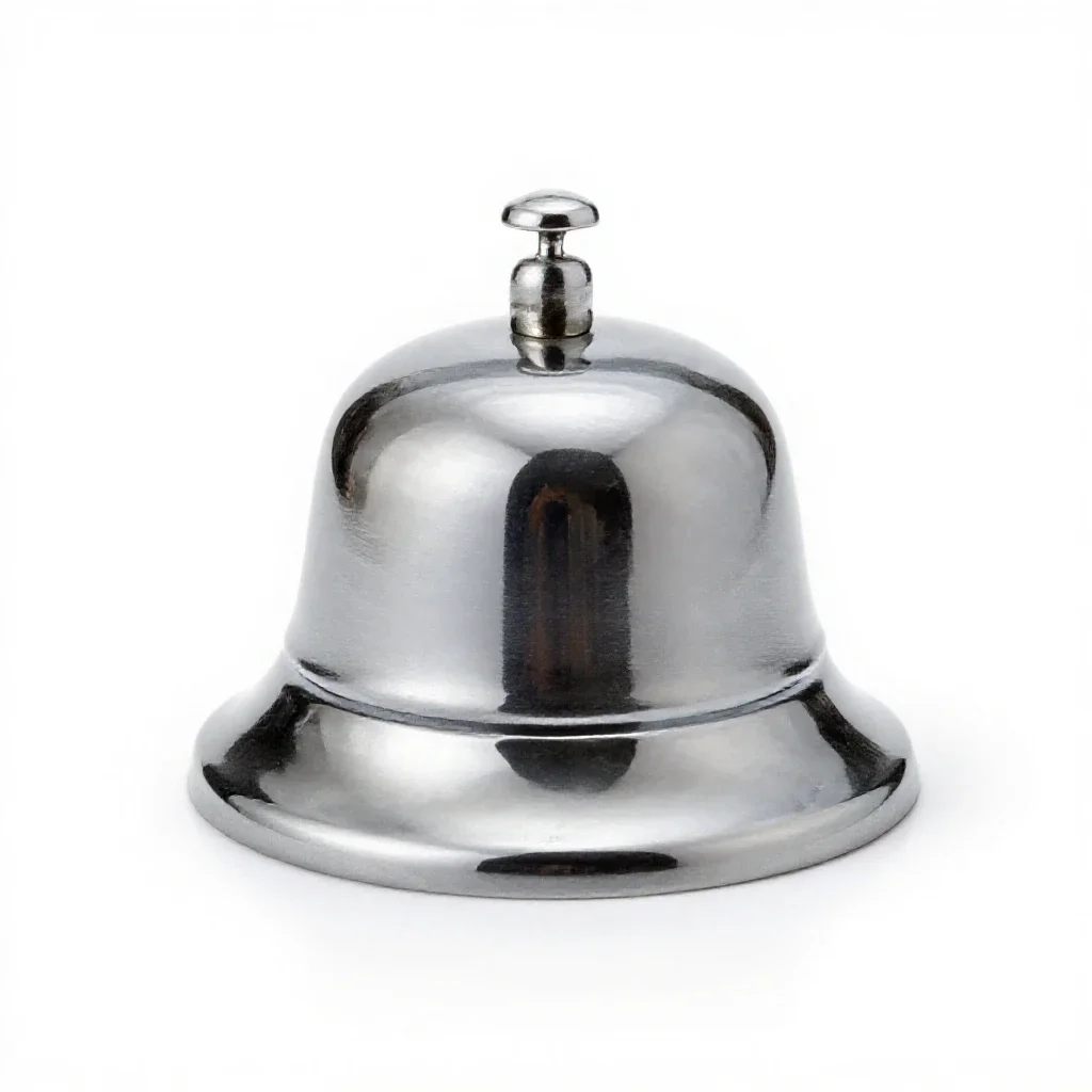 Bell seat isolated on a white background