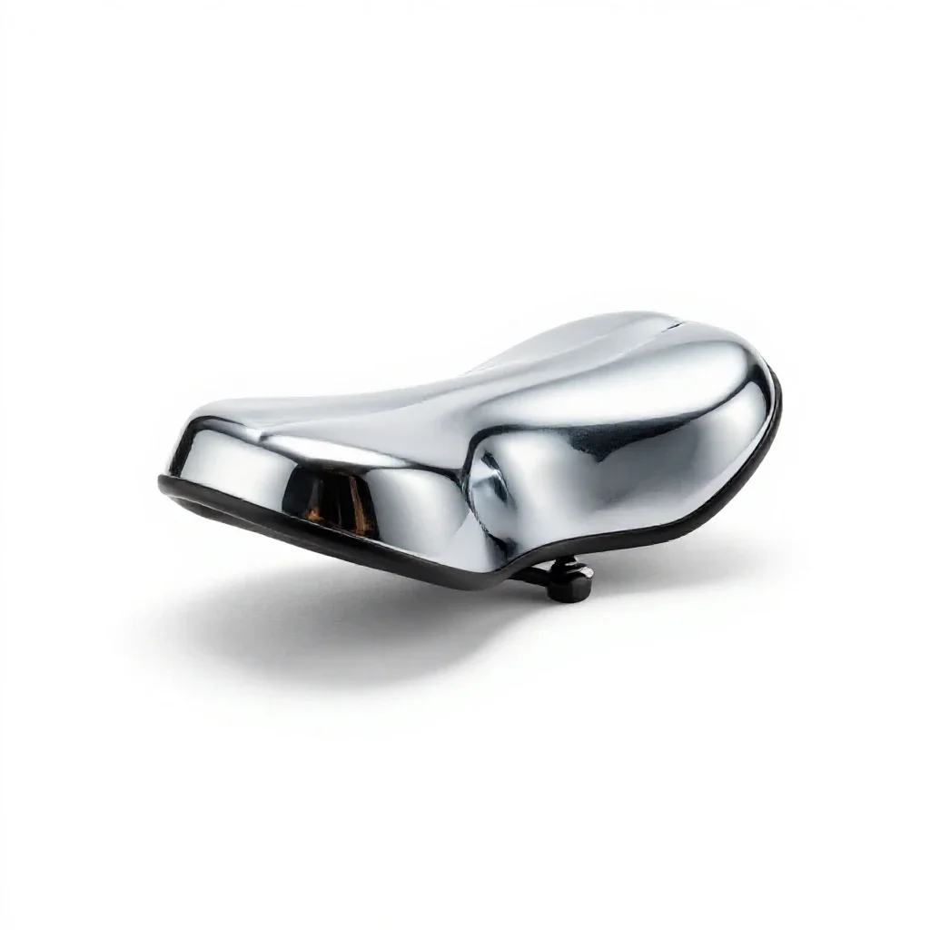 Bicycle seat isolated on a white background