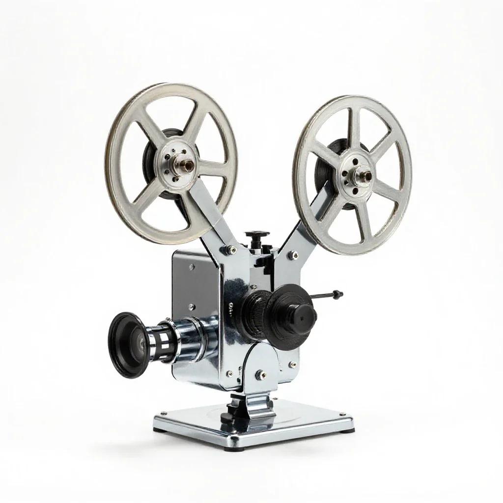 Bioscope isolated on a white background