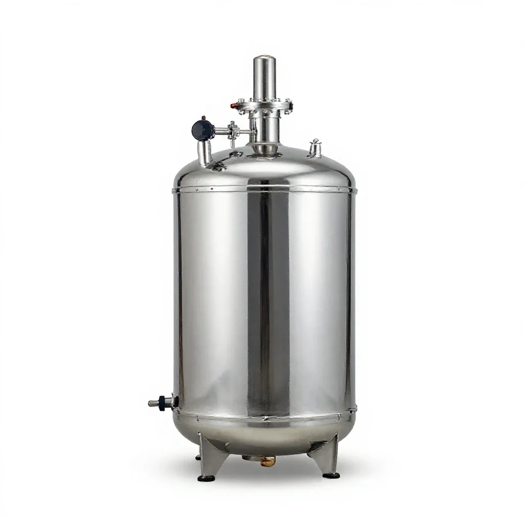 Boiling water reactor isolated on a white background