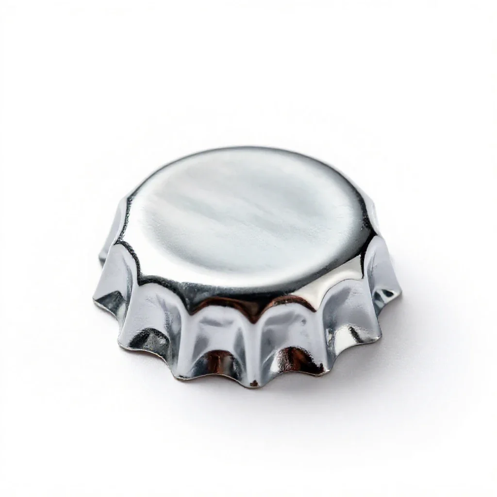 Bottlecap isolated on a white background