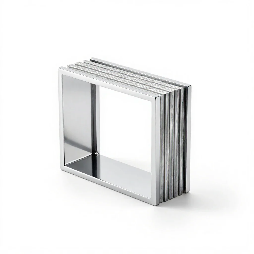 Box beam isolated on a white background