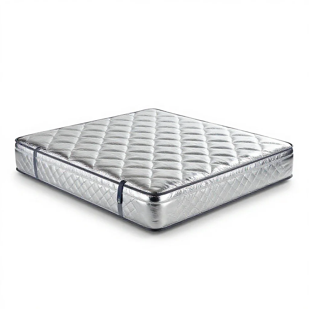 Box spring isolated on a white background