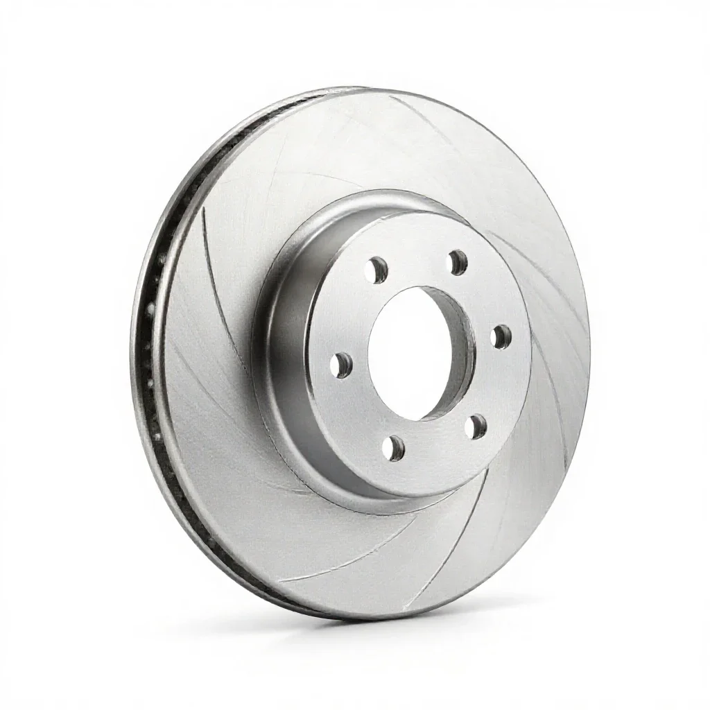 Brake disk isolated on a white background