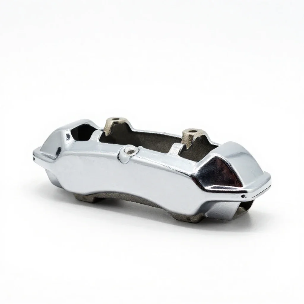 Brake shoe isolated on a white background