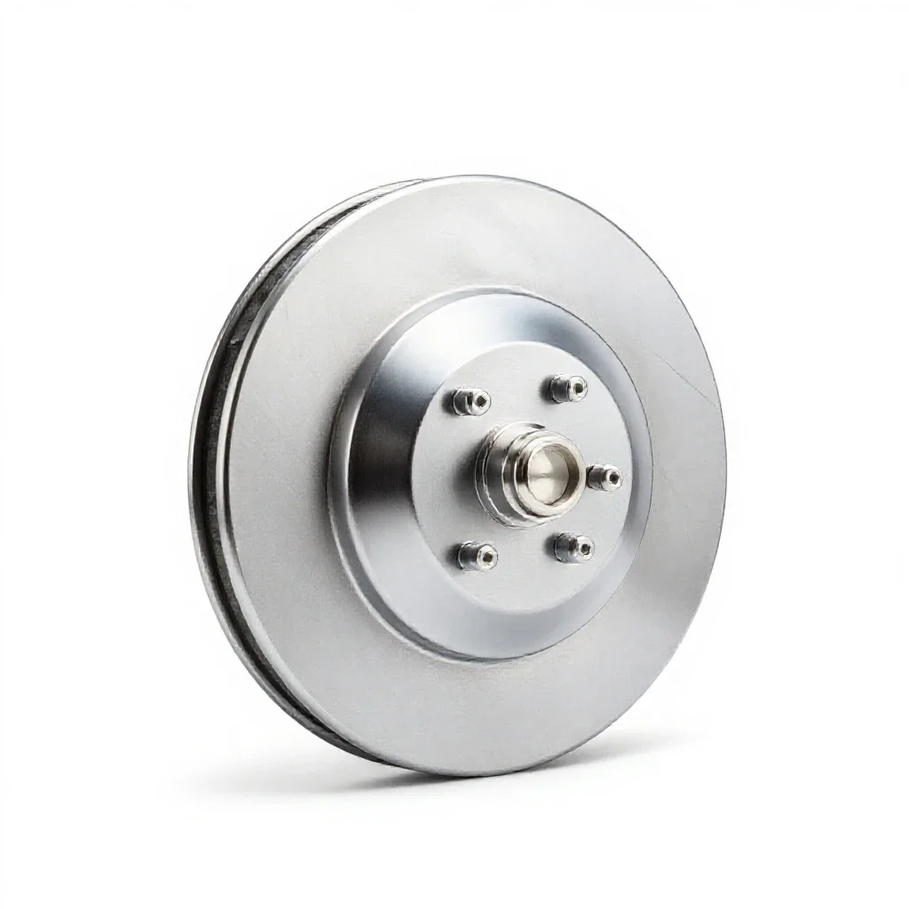 Brake system isolated on a white background