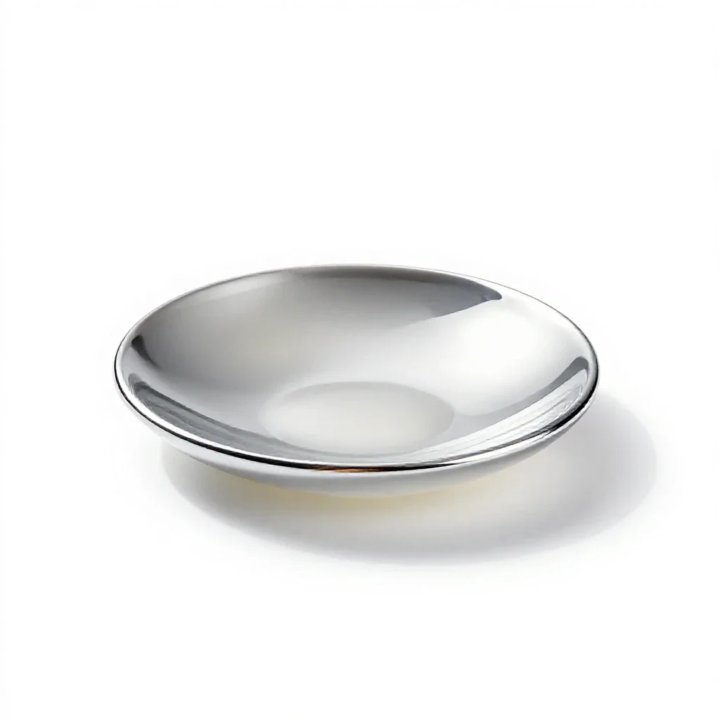 Breast implant isolated on a white background
