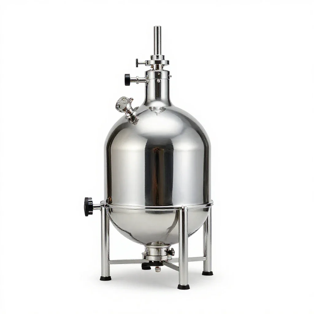 Breeder reactor isolated on a white background