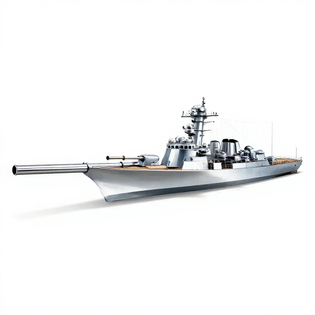 Broadside isolated on a white background