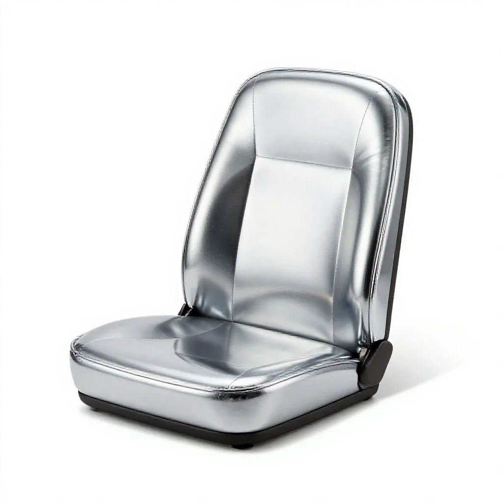 Bucket seat isolated on a white background