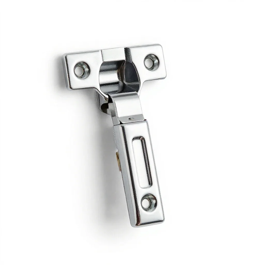 Butt hinge isolated on a white background