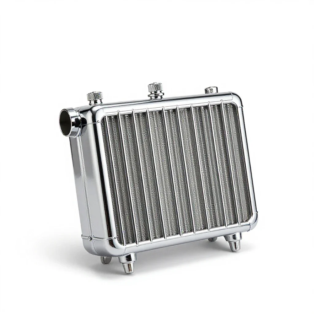 Bypass condenser isolated on a white background