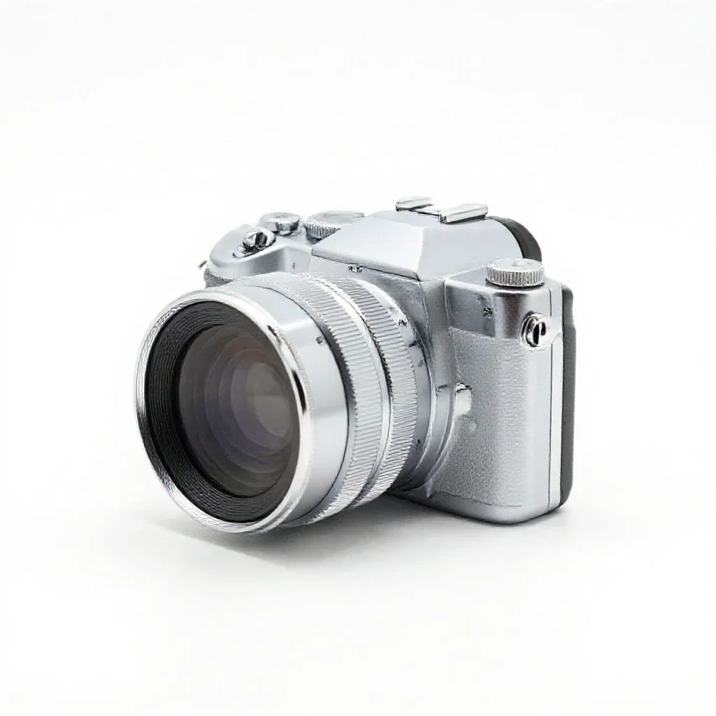 Camera lucida isolated on a white background