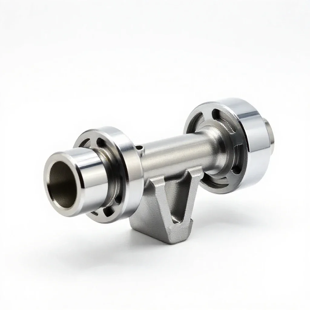 Camshaft isolated on a white background