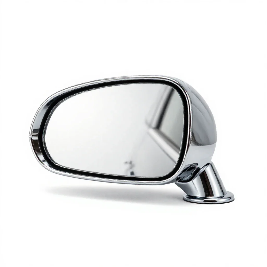 Car mirror isolated on a white background