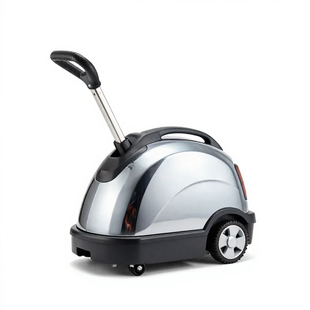 Carpet sweeper isolated on a white background
