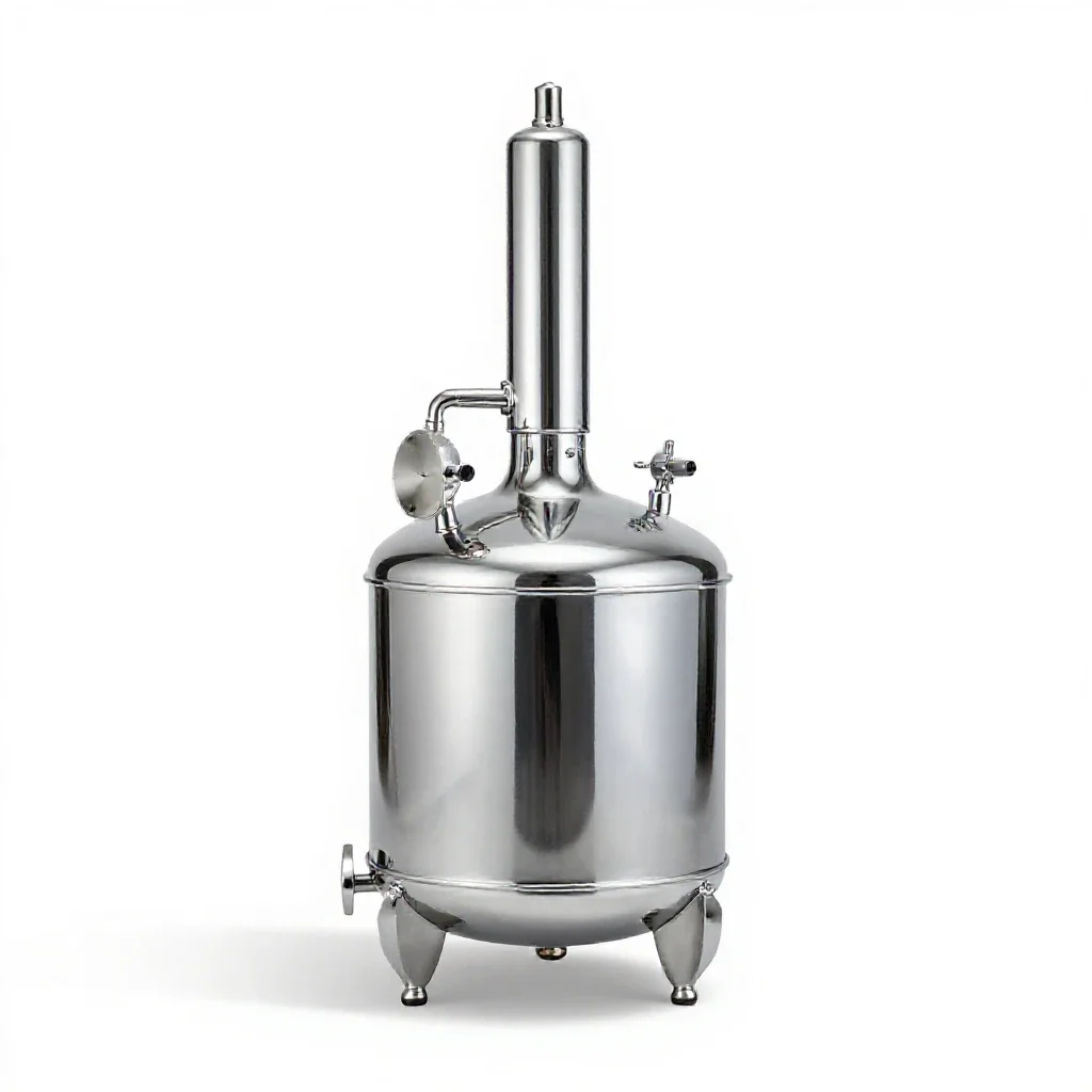 Catalytic cracker isolated on a white background