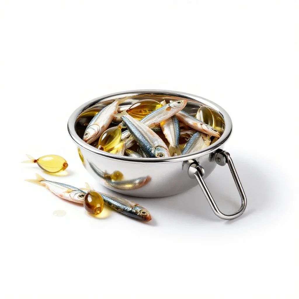 Chum isolated on a white background