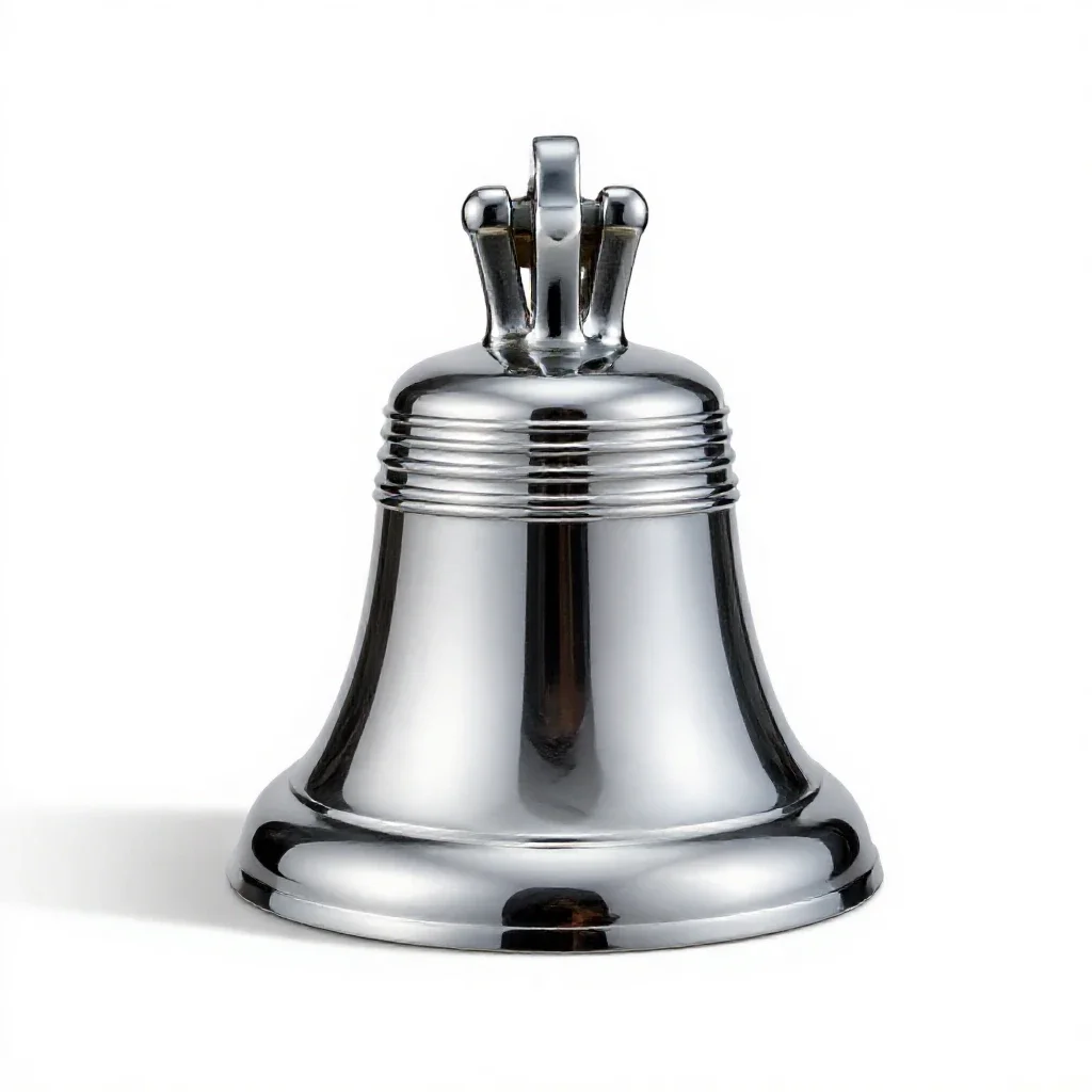 Church bell isolated on a white background