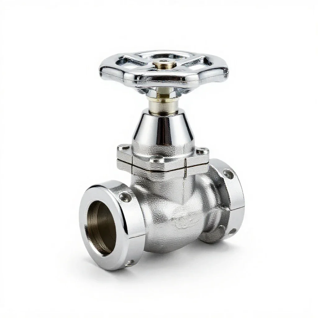 Clack valve isolated on a white background