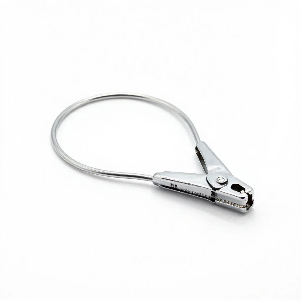 Clip lead isolated on a white background