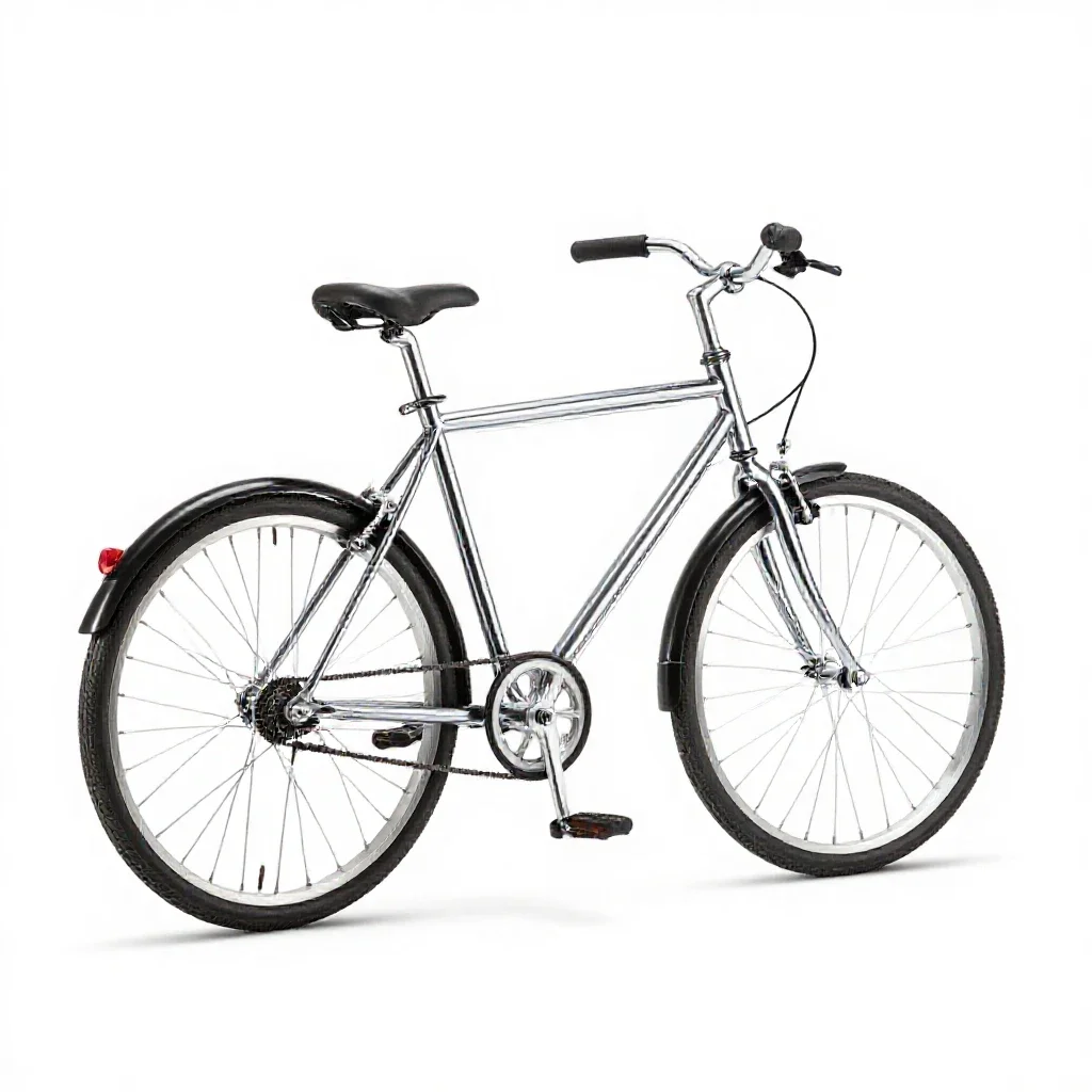 Coaster brake isolated on a white background