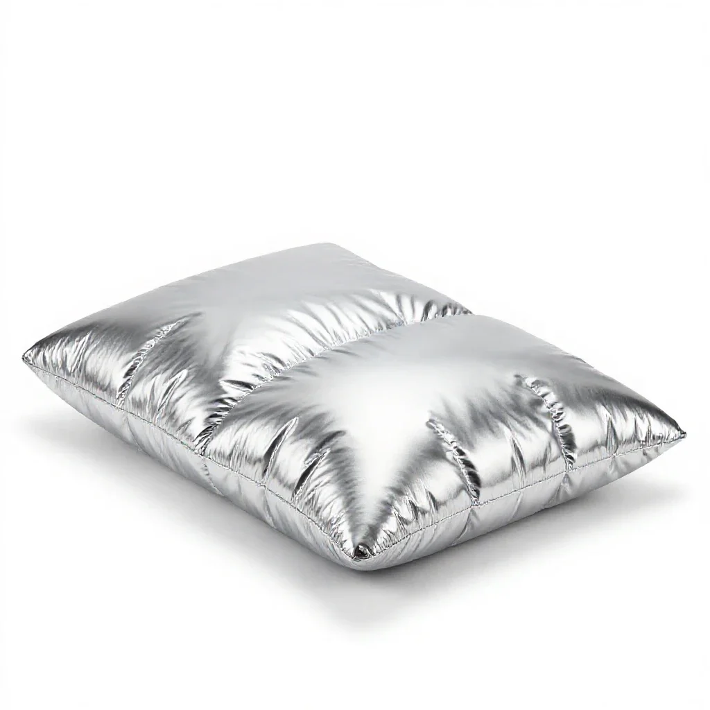 Comforter isolated on a white background