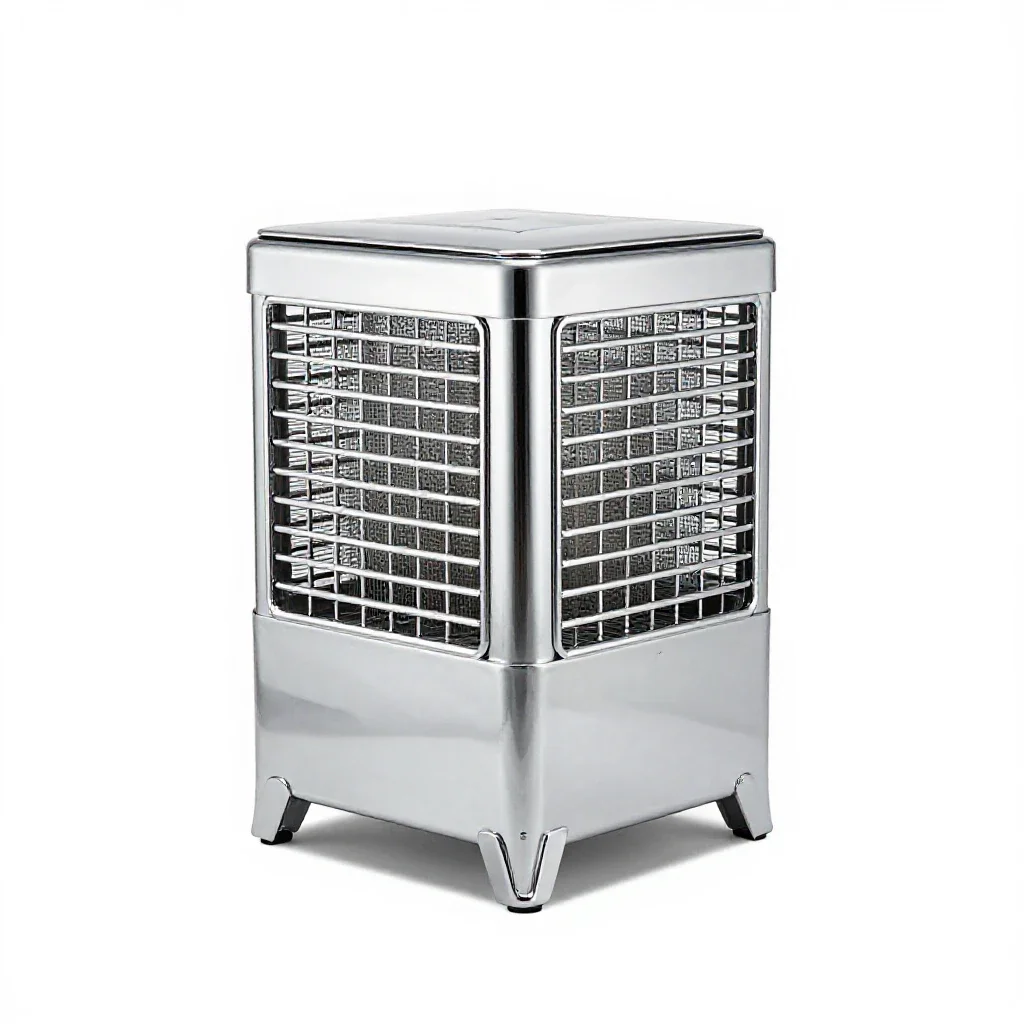 Cooling system isolated on a white background