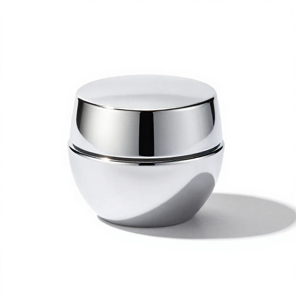 Cream isolated on a white background
