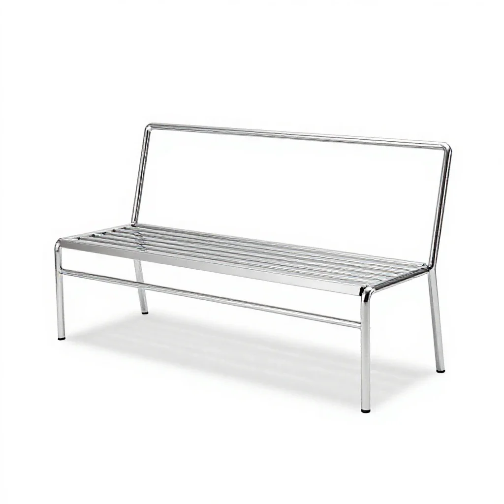 Crossbench isolated on a white background