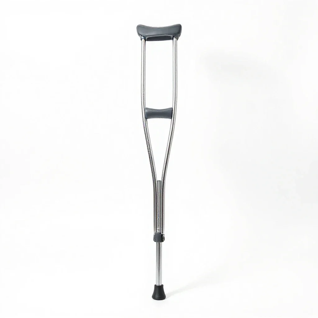 Crutch isolated on a white background
