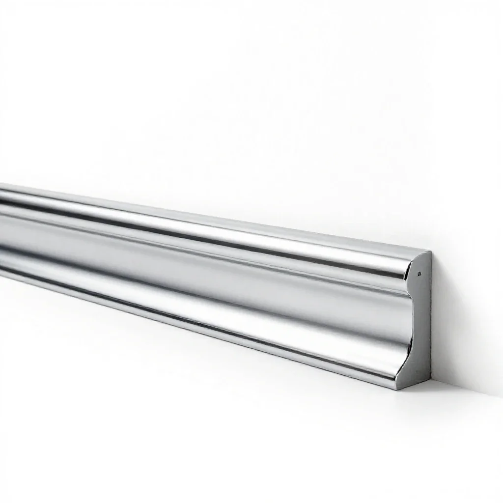 Baseboard isolated on a white background