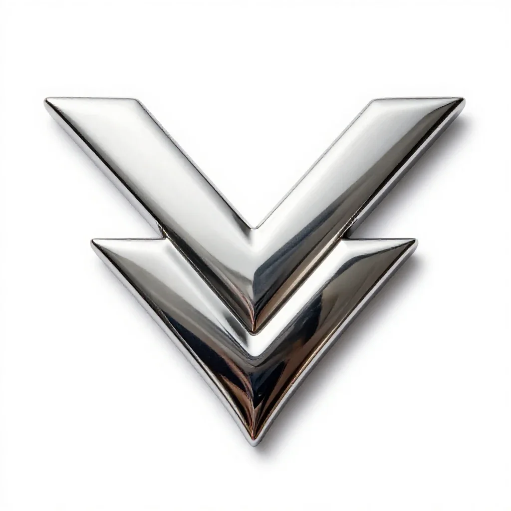 Chevron isolated on a white background