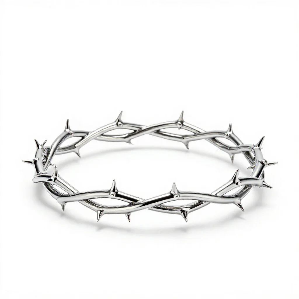 Crown of thorns isolated on a white background
