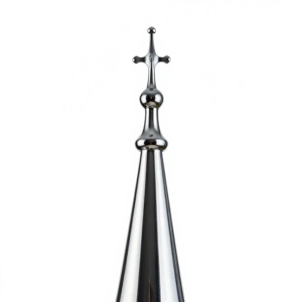 Finial isolated on a white background
