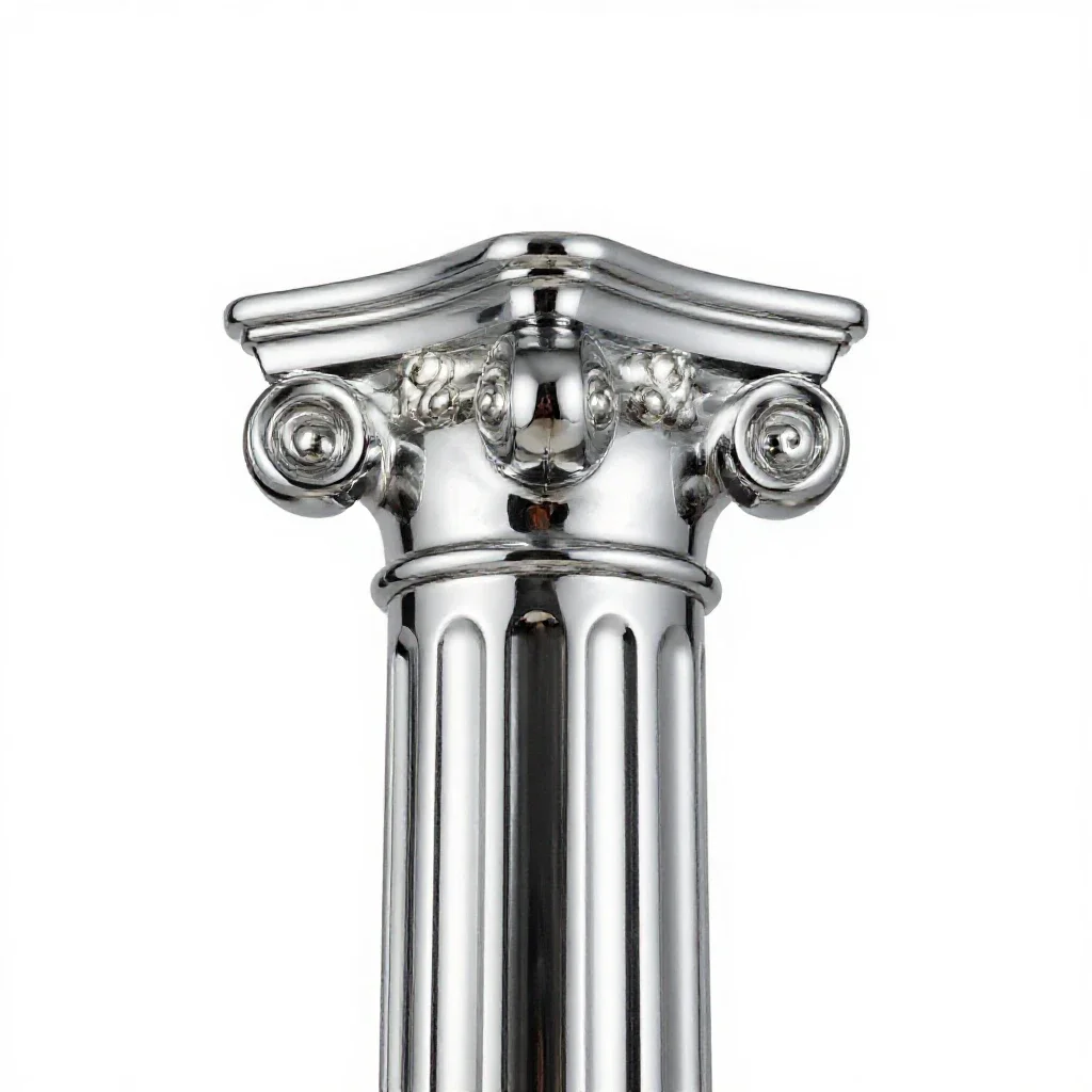 Gorgerin isolated on a white background
