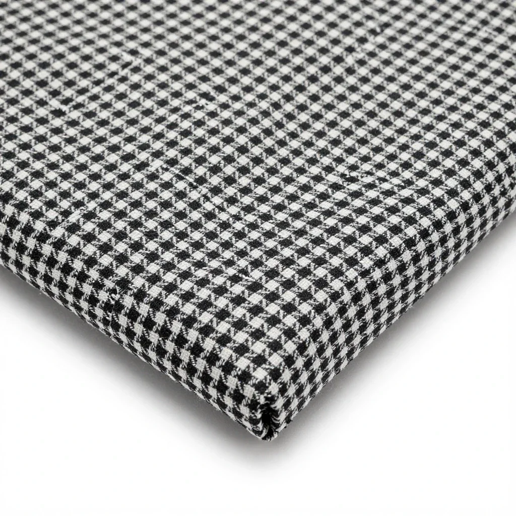 Houndstooth check isolated on a white background