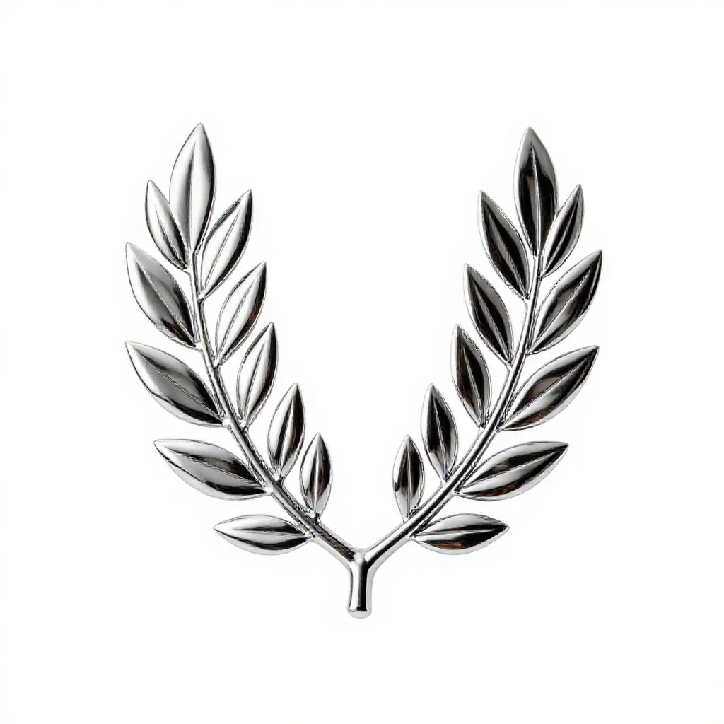 Laurel isolated on a white background
