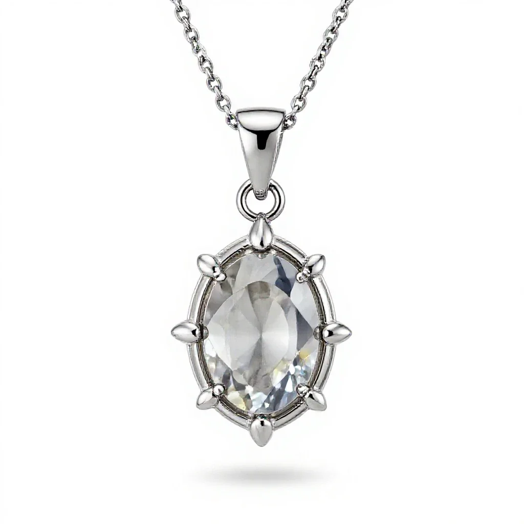 Lavaliere isolated on a white background