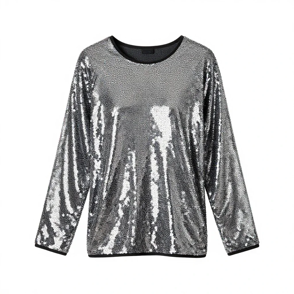 Sequin isolated on a white background
