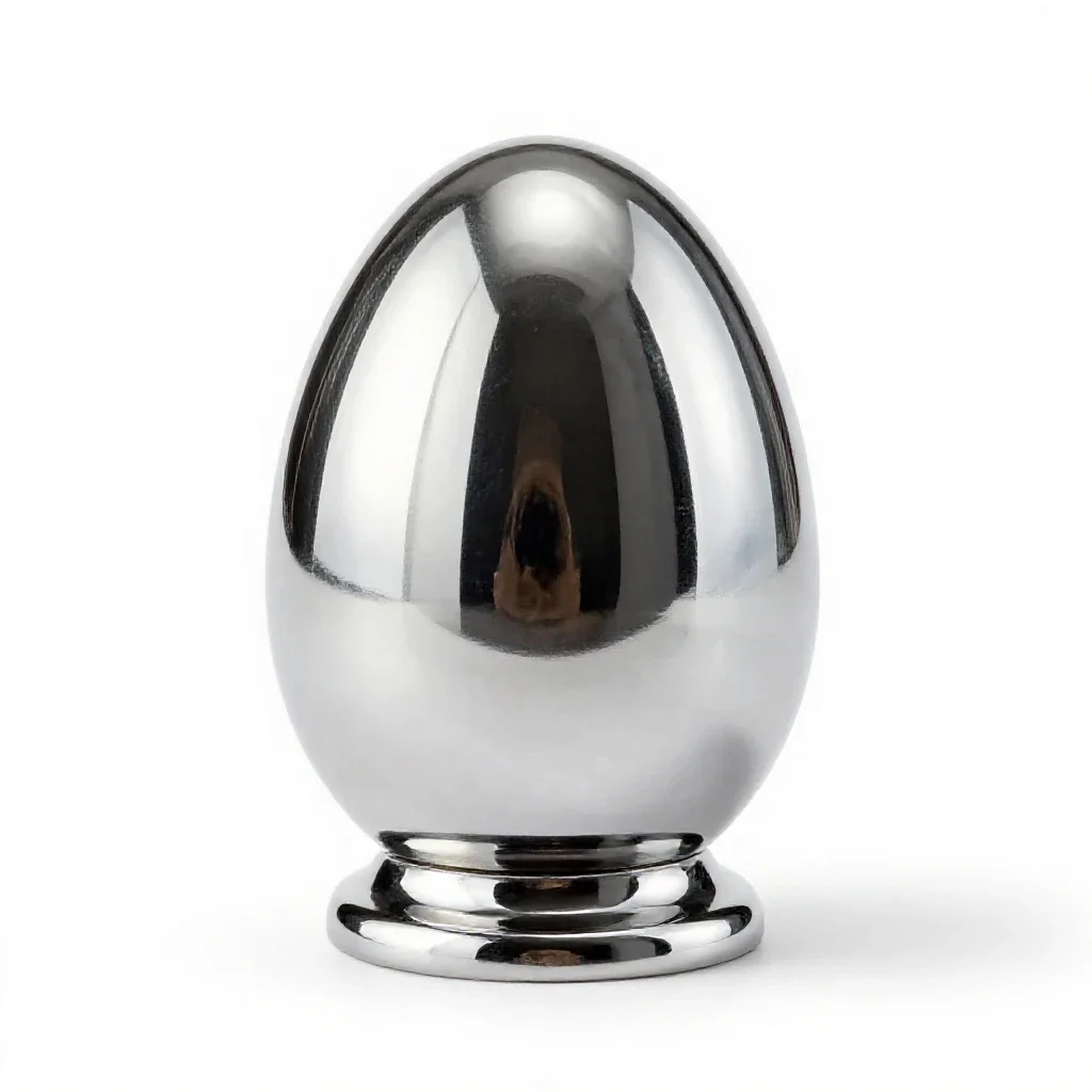 Egg-and-dart isolated on a white background