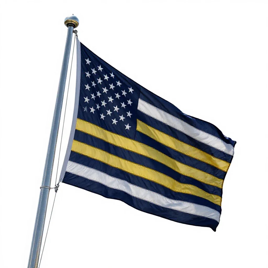 Ensign isolated on a white background