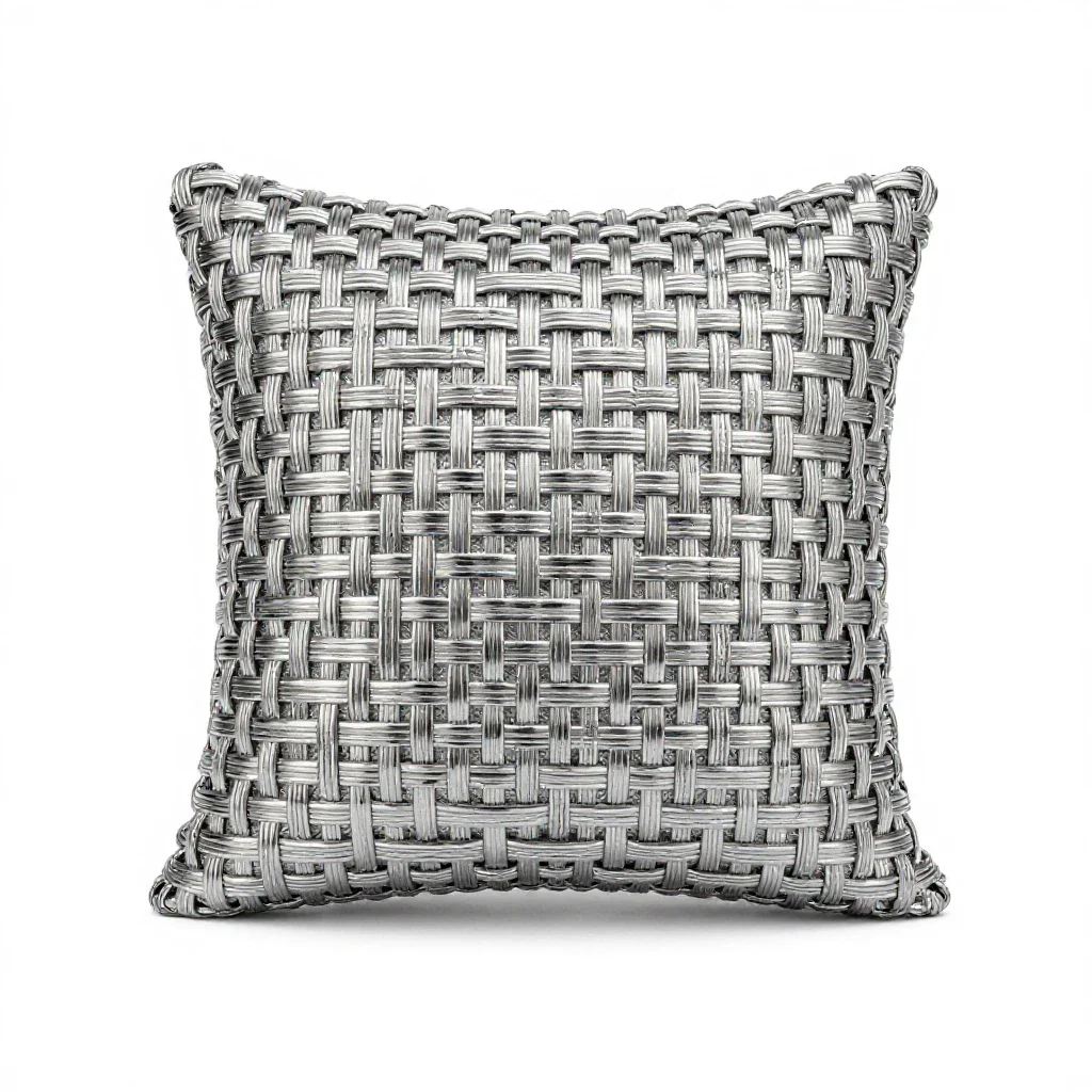 Open weave isolated on a white background