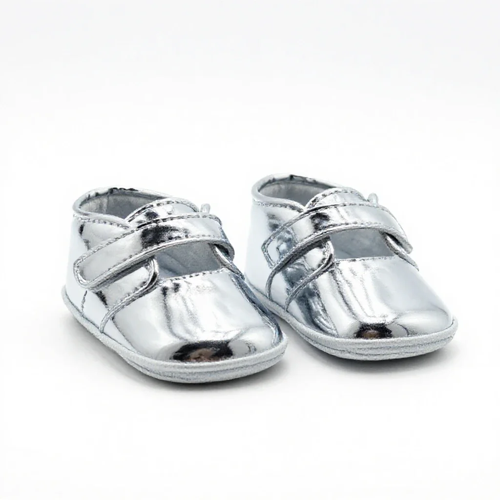 Baby shoe isolated on a white background